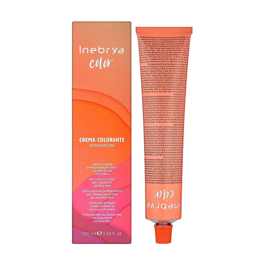 Перманентна крем-фарба для волосся Inebrya Color 10 Pure Blonde Platinum Light, 100 мл